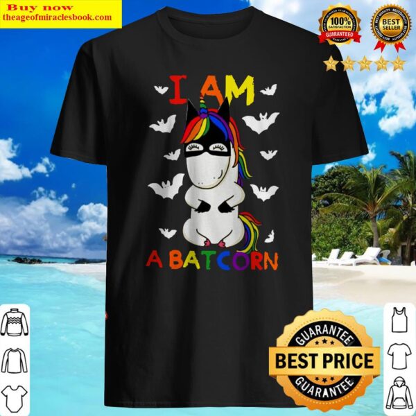 Unicorn I am a Batcorn LGBT Shirt
