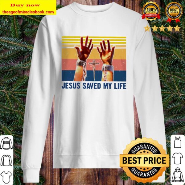 Vigate Jesus saved my life Sweater