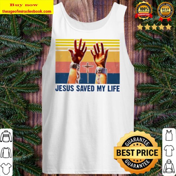 Vigate Jesus saved my life Tank top