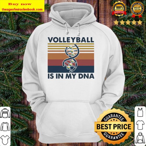 Volleyball is in my DNA vintage retro Hoodie