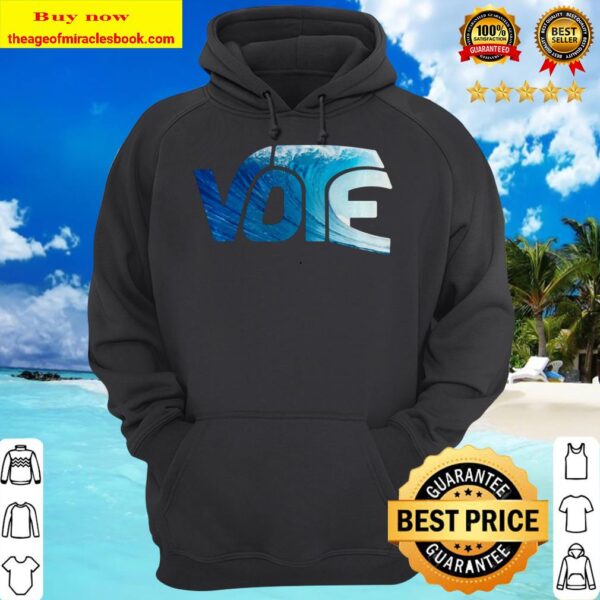 Vote Blue Wave Democratic President 2020 Resist Trump hoodie