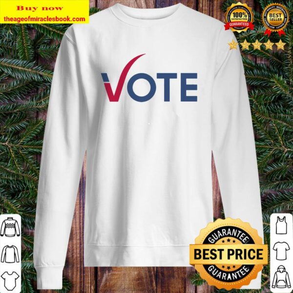 Vote Tshirt Women Men Cool Red Blue Election 2020 Graphic Sweater