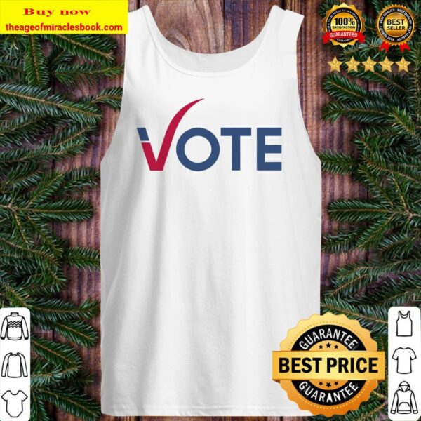 Vote Tshirt Women Men Cool Red Blue Election 2020 Graphic Tank top