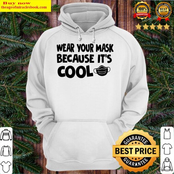 Wear Your Mask BeWear Your Mask Because It’s Cool Hoodiecause It’s Cool Hoodie