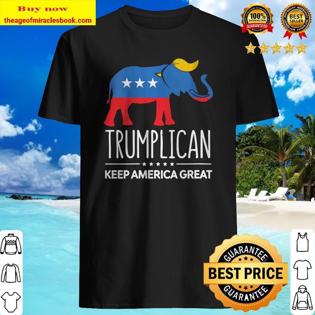 Women’s Trumplican Elephant Trump 2020 Kag Keep America Great shirt