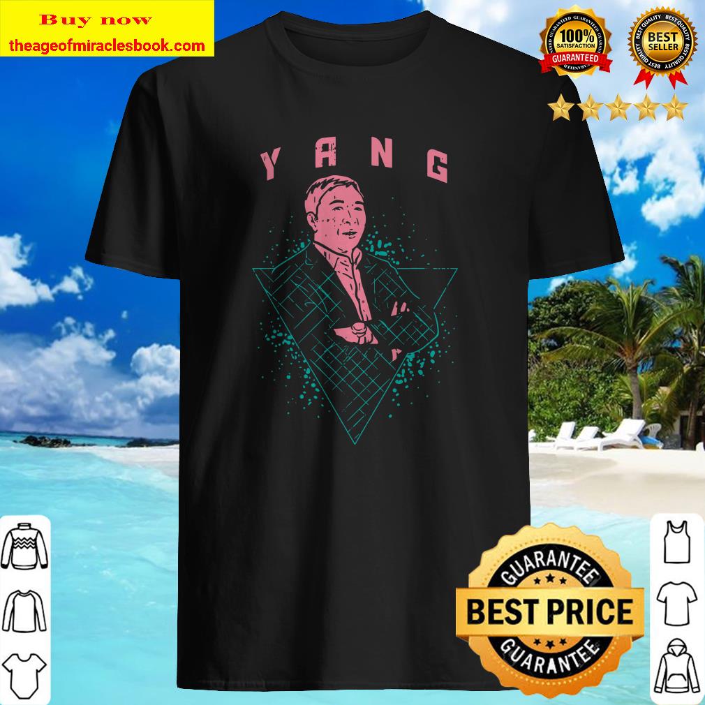 Yang Vaporwave Funny Retro Math Andrew For President 2020 Ver2 Shirt