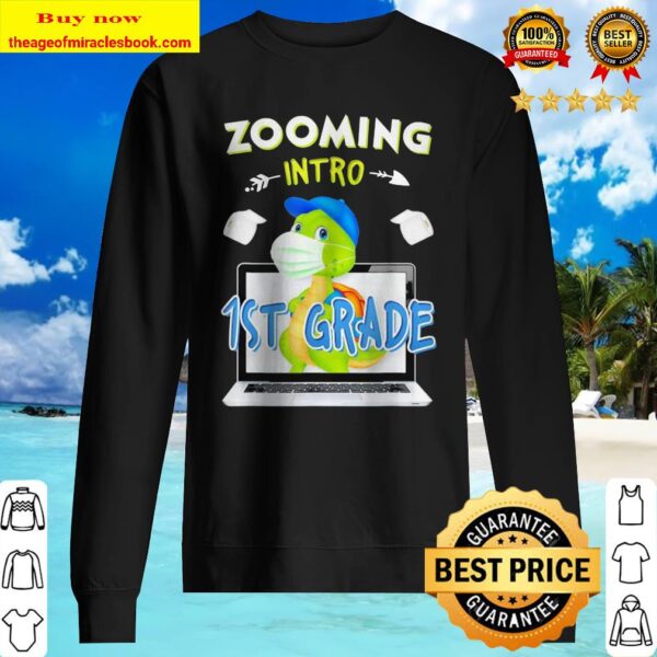 Zooming intro 1st grade Sweater