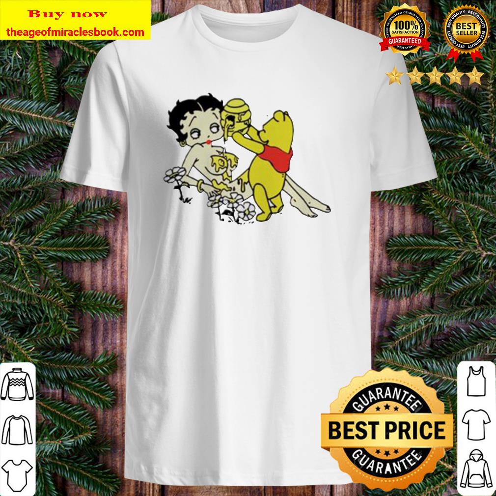 Betty Boop tits Winnie the Pooh Shirt