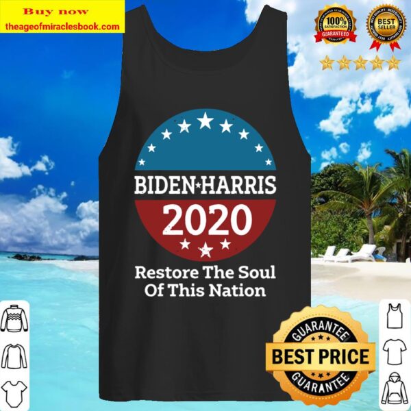 Biden Harris 2020 Vintage Restore The Soul Of This Nation Tank Top