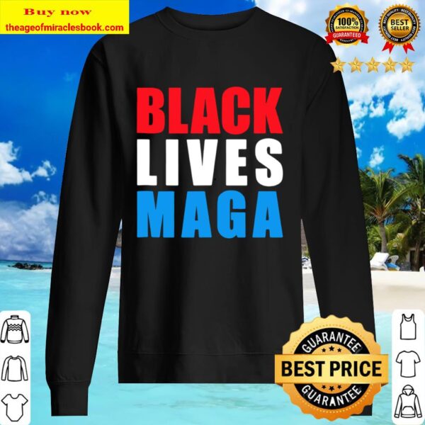 Black Lives Maga – Black Conservative Republican Pro-Trump Sweater