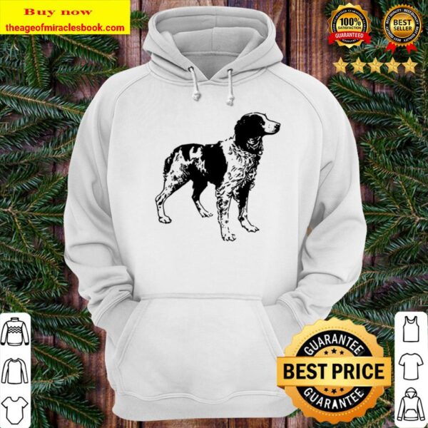 Brittany Spaniel Dog Love Dogs Mothers Fathers Day Hoodie