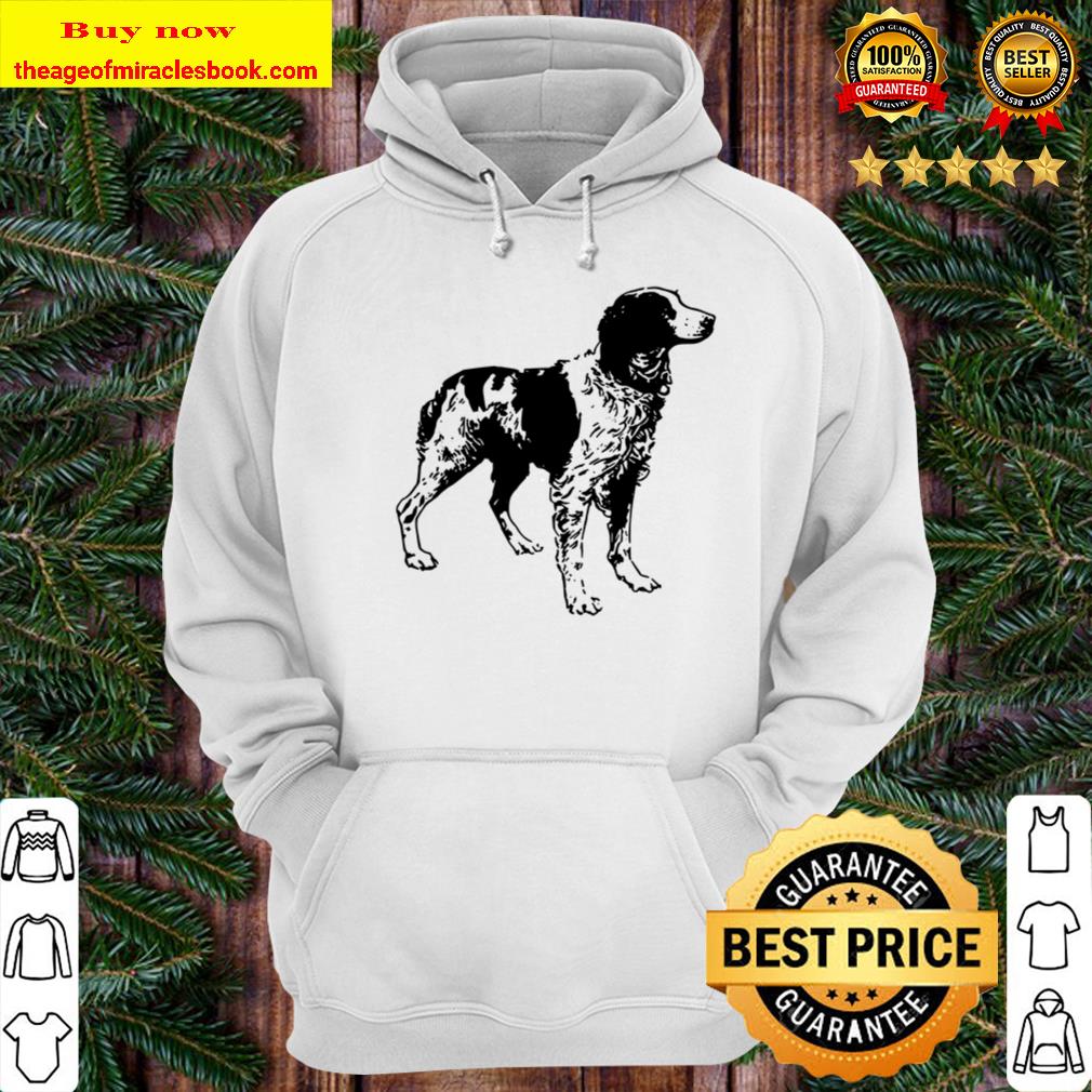 Brittany Spaniel Dog Love Dogs Mothers Fathers Day Hoodie