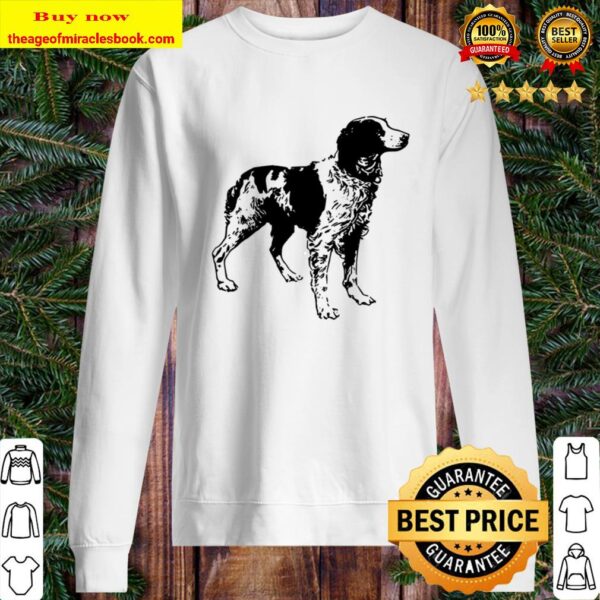 Brittany Spaniel Dog Love Dogs Mothers Fathers Day Sweater