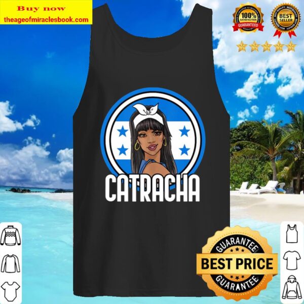 Catracha Honduras Girl Honduran Flag Gift Camiseta Tank Top