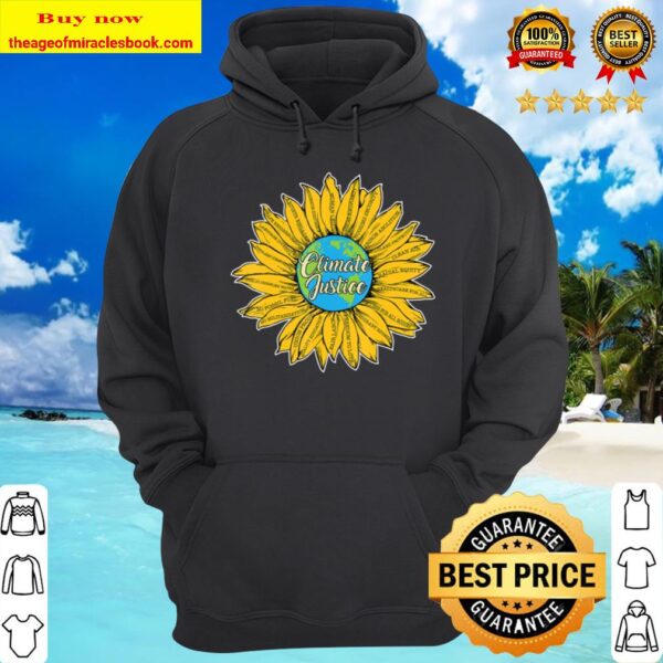 Climate Justice Action Activist Cool Earth Day Lovers Gift Hoodie