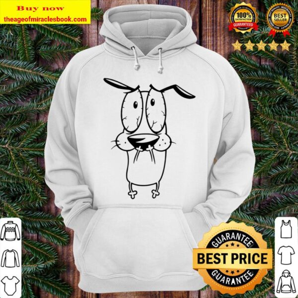 Courage The Cowardly Dog Scared Hoodie