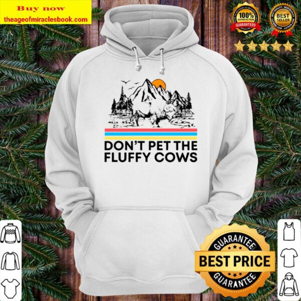 Don’t Pet The Fluffy Cows Bison Halloween Hoodie
