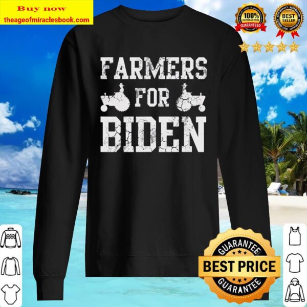 Farmers For Biden 2020 Election Democrat Liberal Anti-Trump Sweater