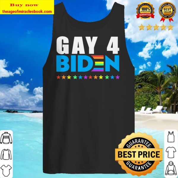 Gay 4 Biden Joe Biden 2020 Harris Rainbow LGBT Premium Tank Top