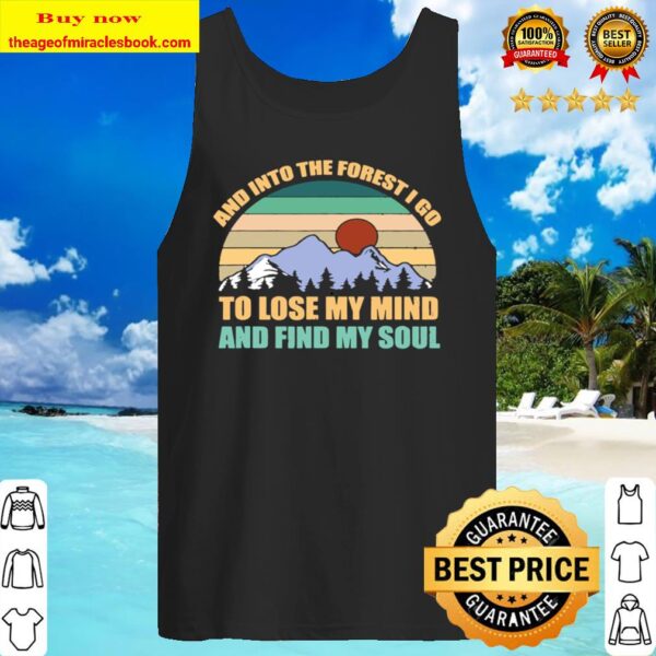 Great Gift Forest Hiking Camping Trekking Snow Mountains Tank Top