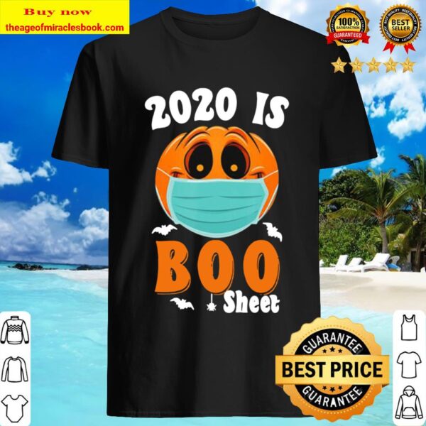 Halloween 2020 Boo Sheet Pumpkin Mask Shirt