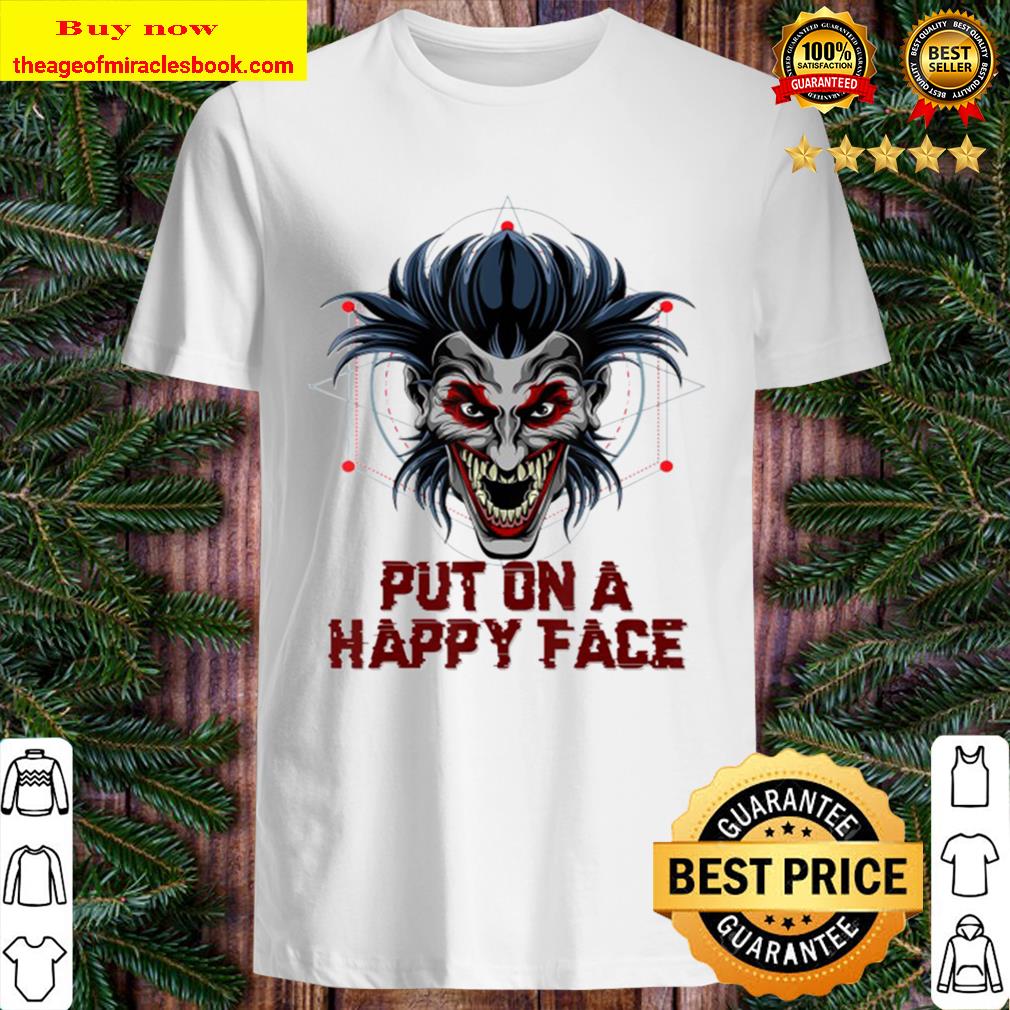 Halloween Evil Killer Scary Clown Horror Gift Shirt