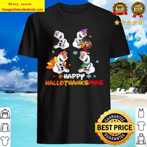 Happy Hallothanksmas Olaf Frozen Halloween Shirt
