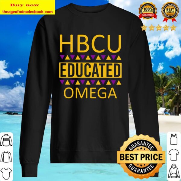 Hbcu educated omega psi phi vintage Sweater