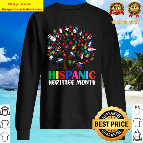 Hispanic Heritage Month Proud Hispanic Latino Americans Gift Sweater