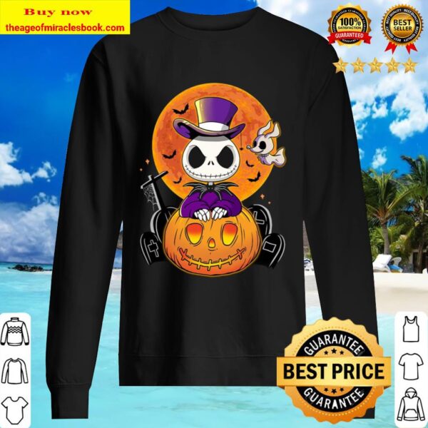 Jack Skellington pumpkin Halloween Sweater