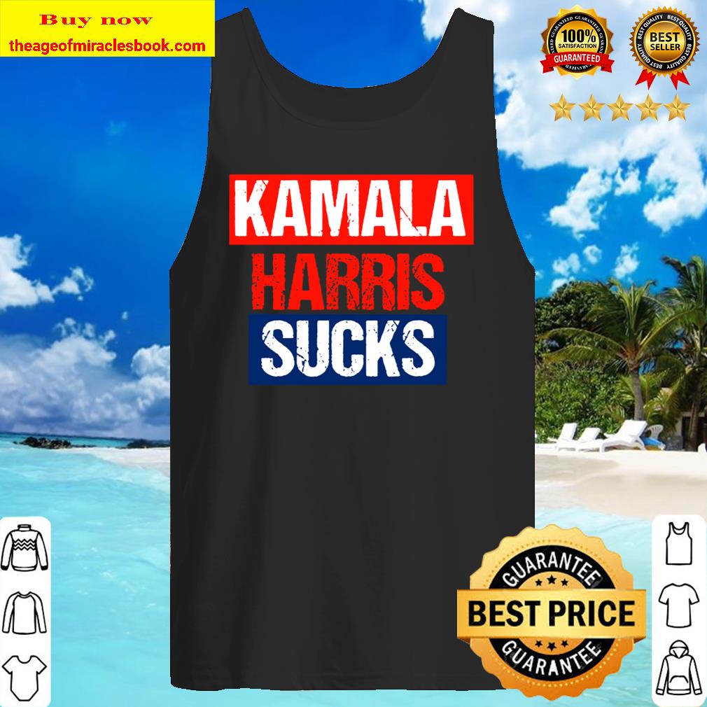 Kamala Harris Sucks Anti Kamala Tank Top