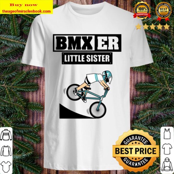 Kids Bmxer Little Sister – Bmx Bike Girls Tee Shirt