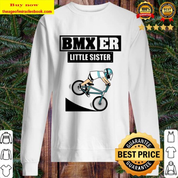 Kids Bmxer Little Sister – Bmx Bike Girls Tee Sweater