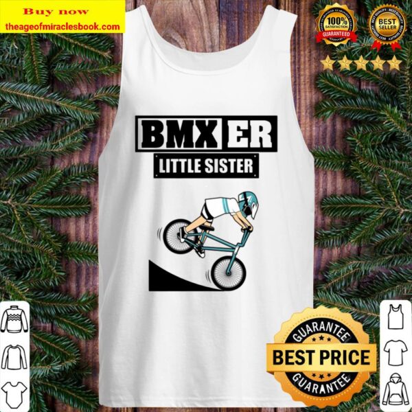 Kids Bmxer Little Sister – Bmx Bike Girls Tee Tank Top