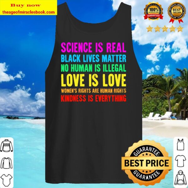 Kindness Is Everything Love Is Love Black Lives Matter Blm Tank Top