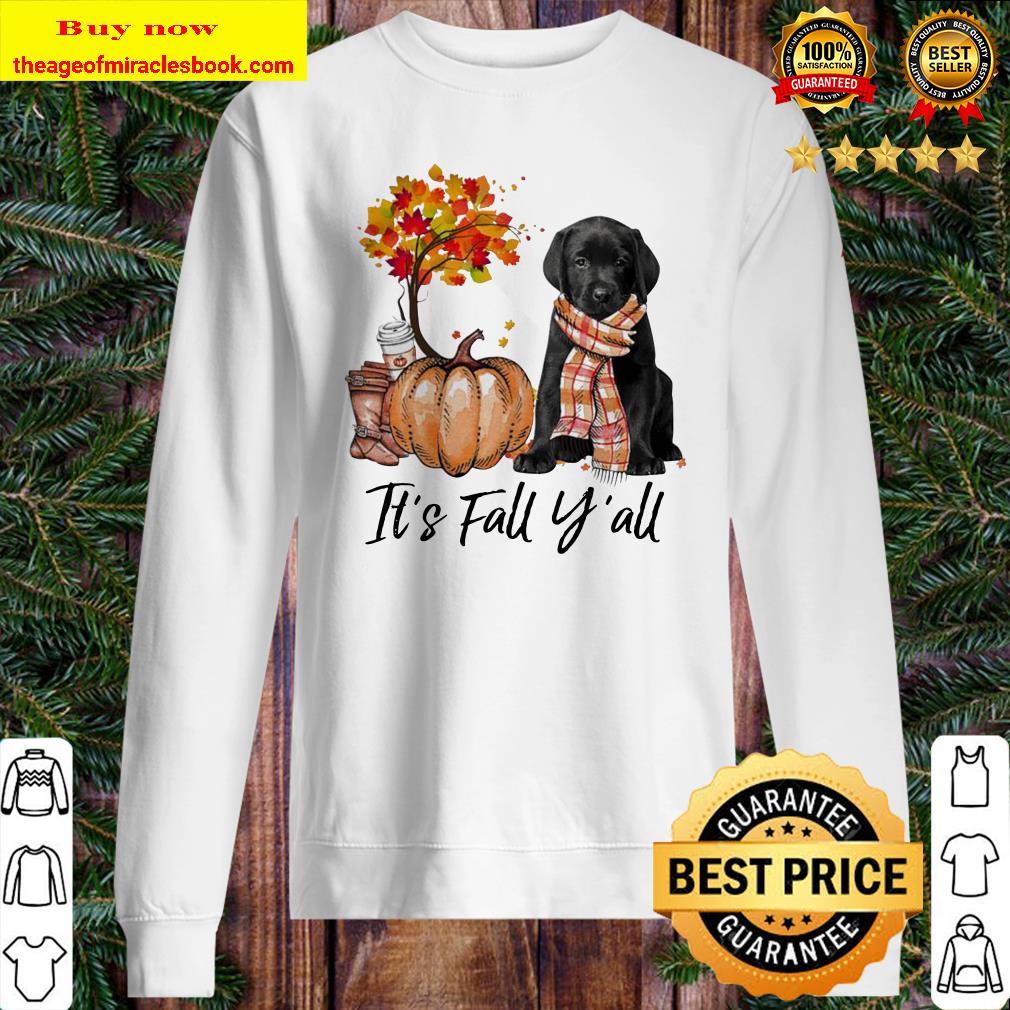 Labrador Black It’s fall Y’all Halloween Sweater