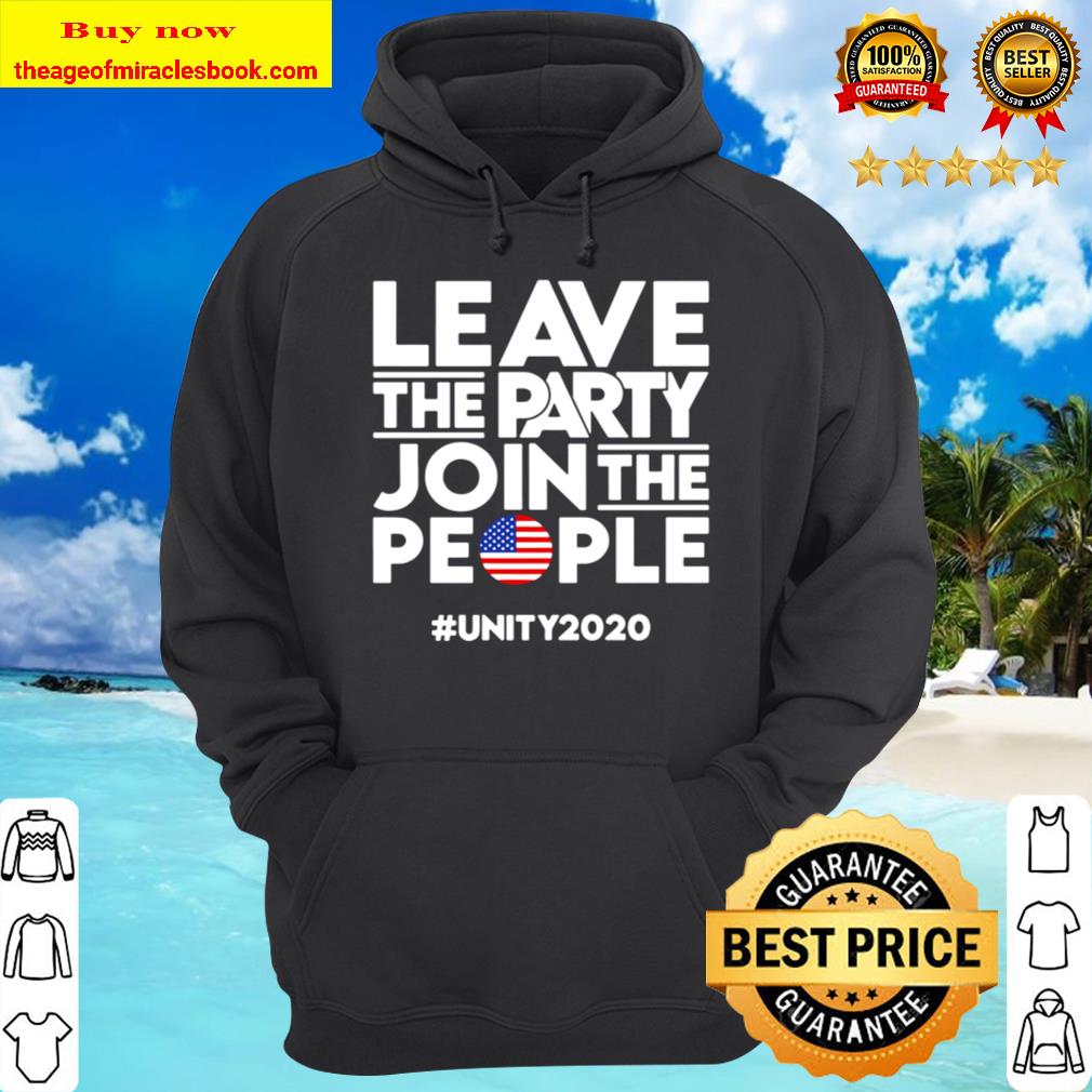 Leave the Party, Join the People Premium Hoodie