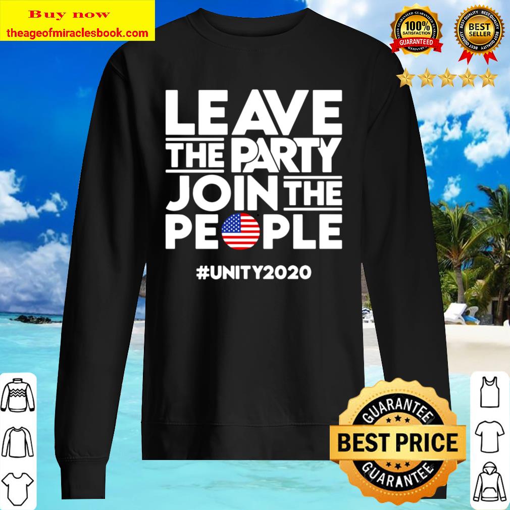 Leave the Party, Join the People Premium Sweater