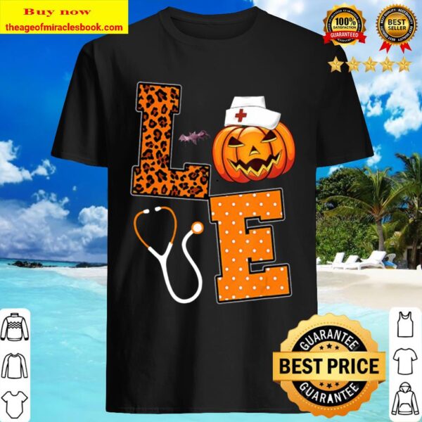 Love Nurse Halloween Shirt