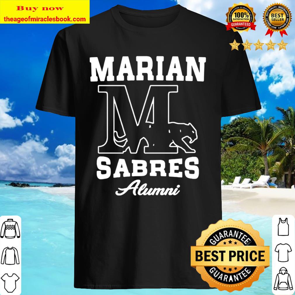 Marian sabres alumni logo shirt, hoodie, tank top, sweater