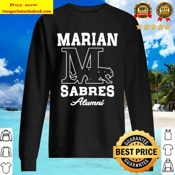 Marian sabres alumni logo Sweater