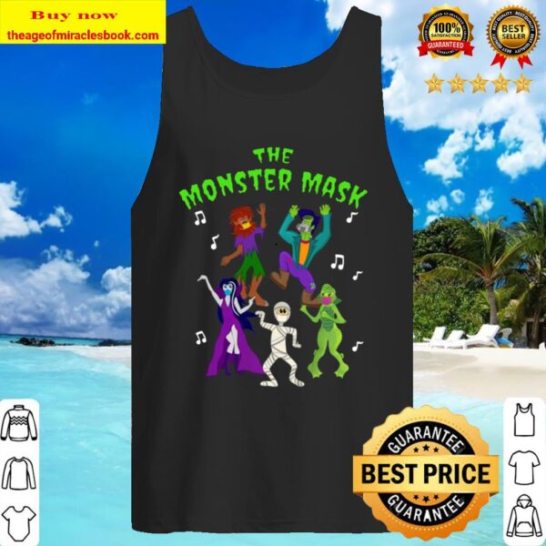 Monster Mask Dance Party Pullover Tank Top