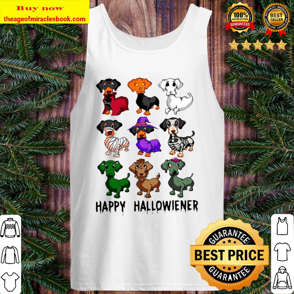 Official Dachshund Happy Halloween Tank Top