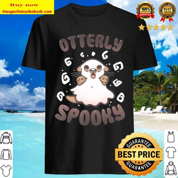 Otterly Spooky – Cute Otter Animal Pun Shirt