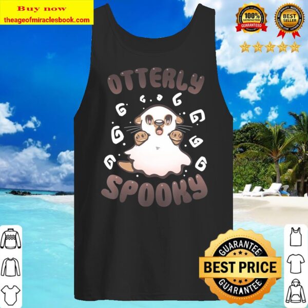 Otterly Spooky – Cute Otter Animal Pun Tank Top