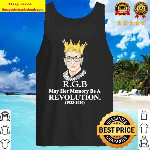 Rgb May Her Memory Be A Revolution 1933 2020 Tank Top