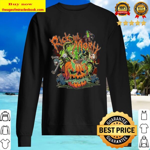 Rick and Morty Halloween Sweater
