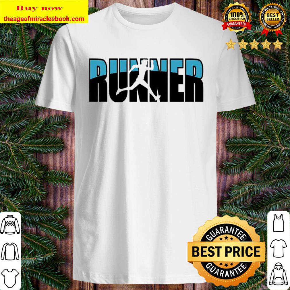 Runner only word shirt