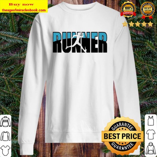 Runner only word Sweater