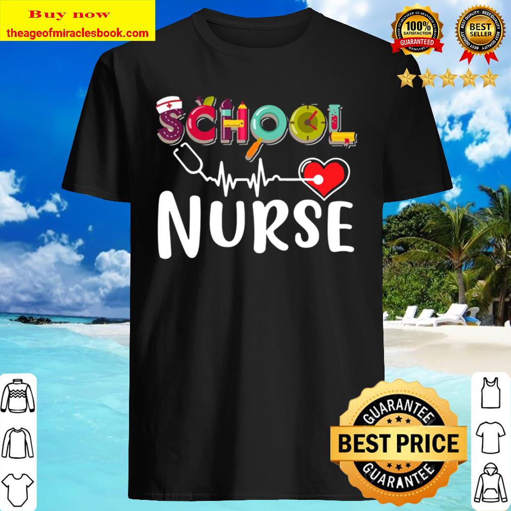 School Nurse Gift Registered Nurse Back To School Nursing shirt